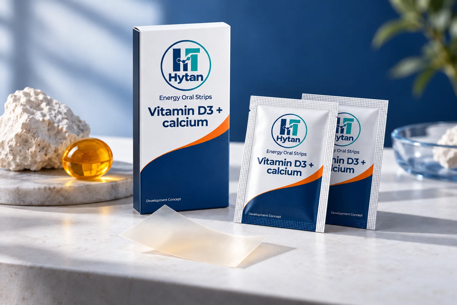 Packaging that protects the film oral film concept visualization