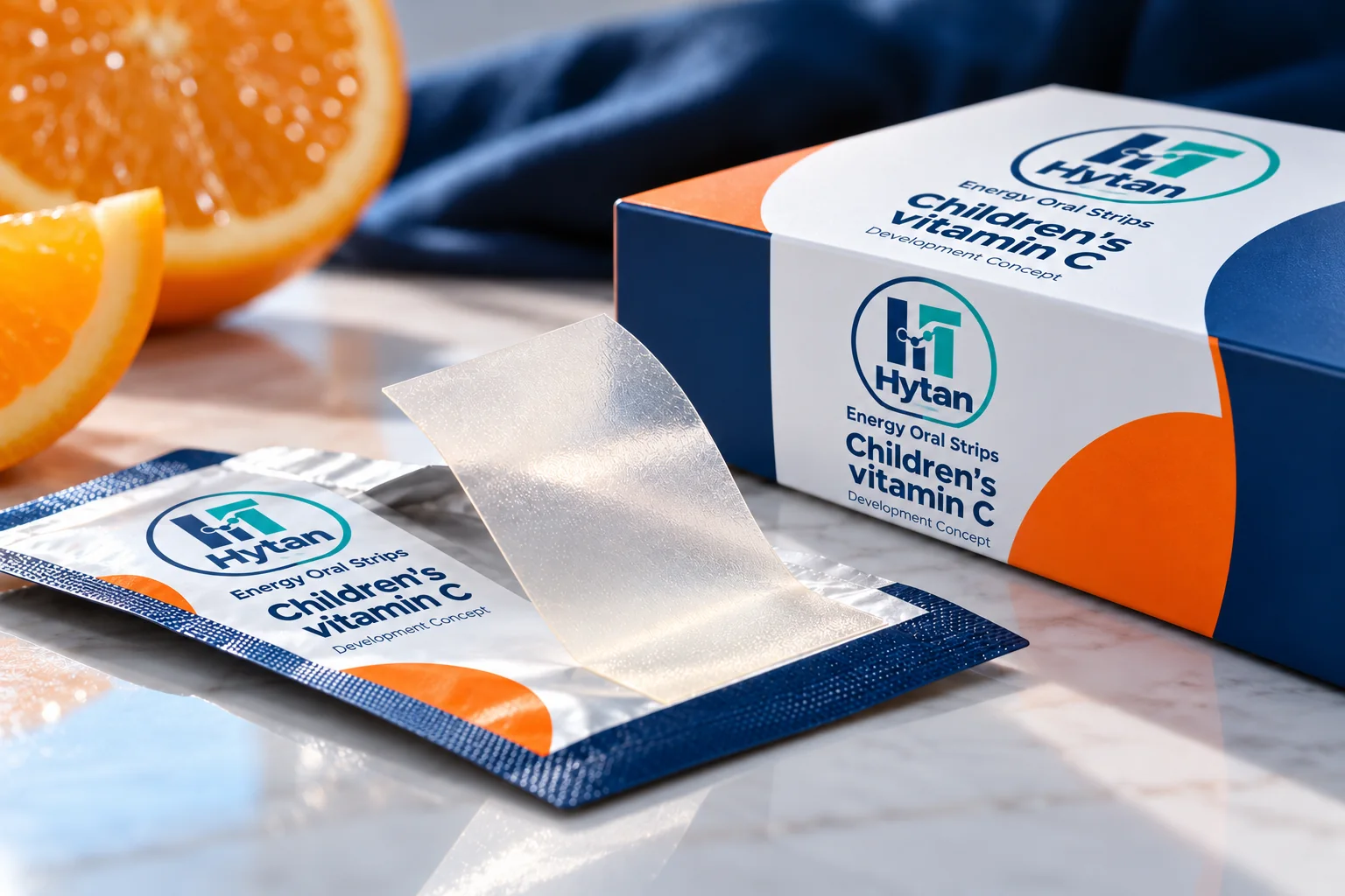 Packaging that protects the film oral film concept visualization