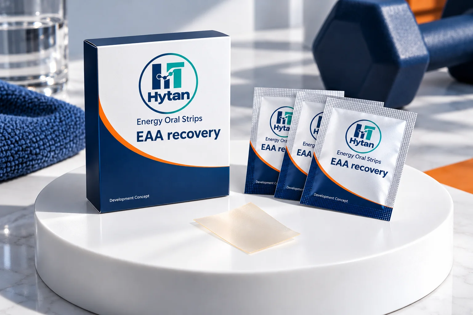 EAA recovery oral film packaging visualization