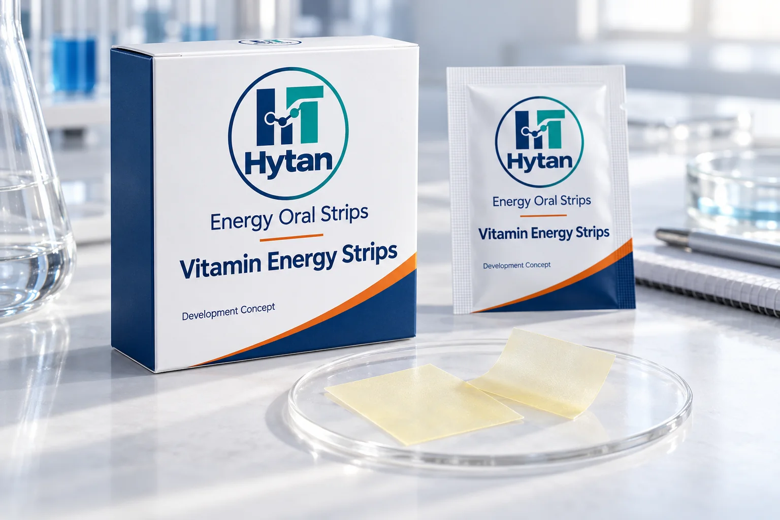 Vitamin + mineral feasibility oral film concept packaging