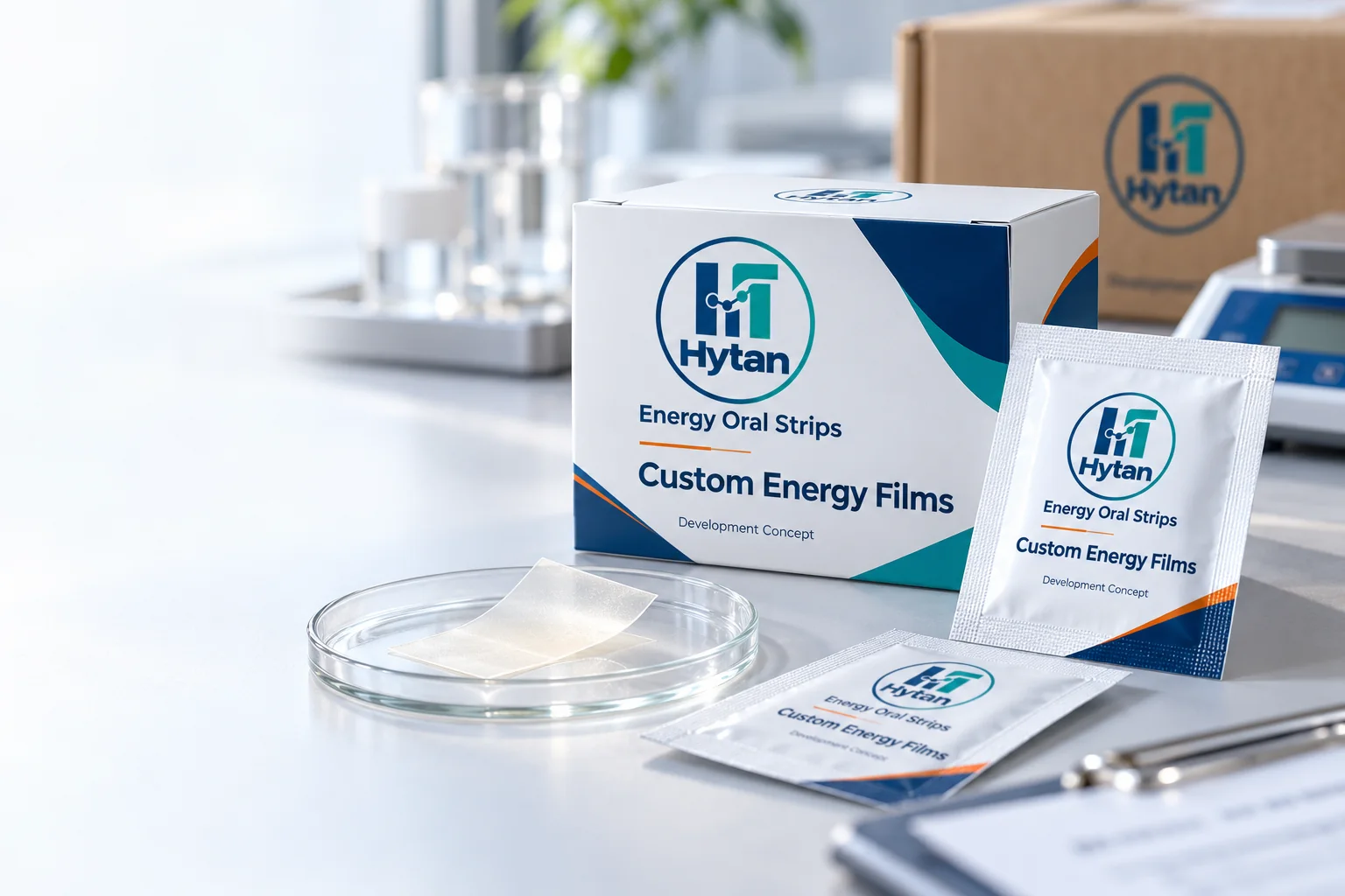Your brand, with clear project terms oral film concept visualization